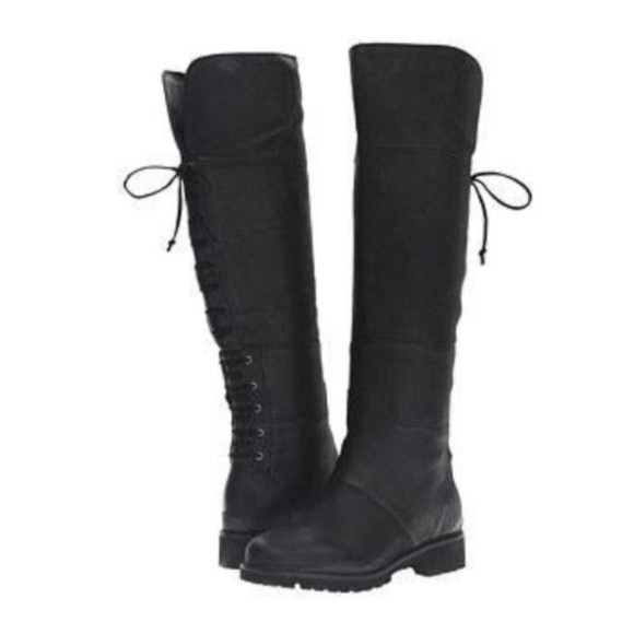 Nine West Black Over the Knee Boots - Picture 1 of 5
